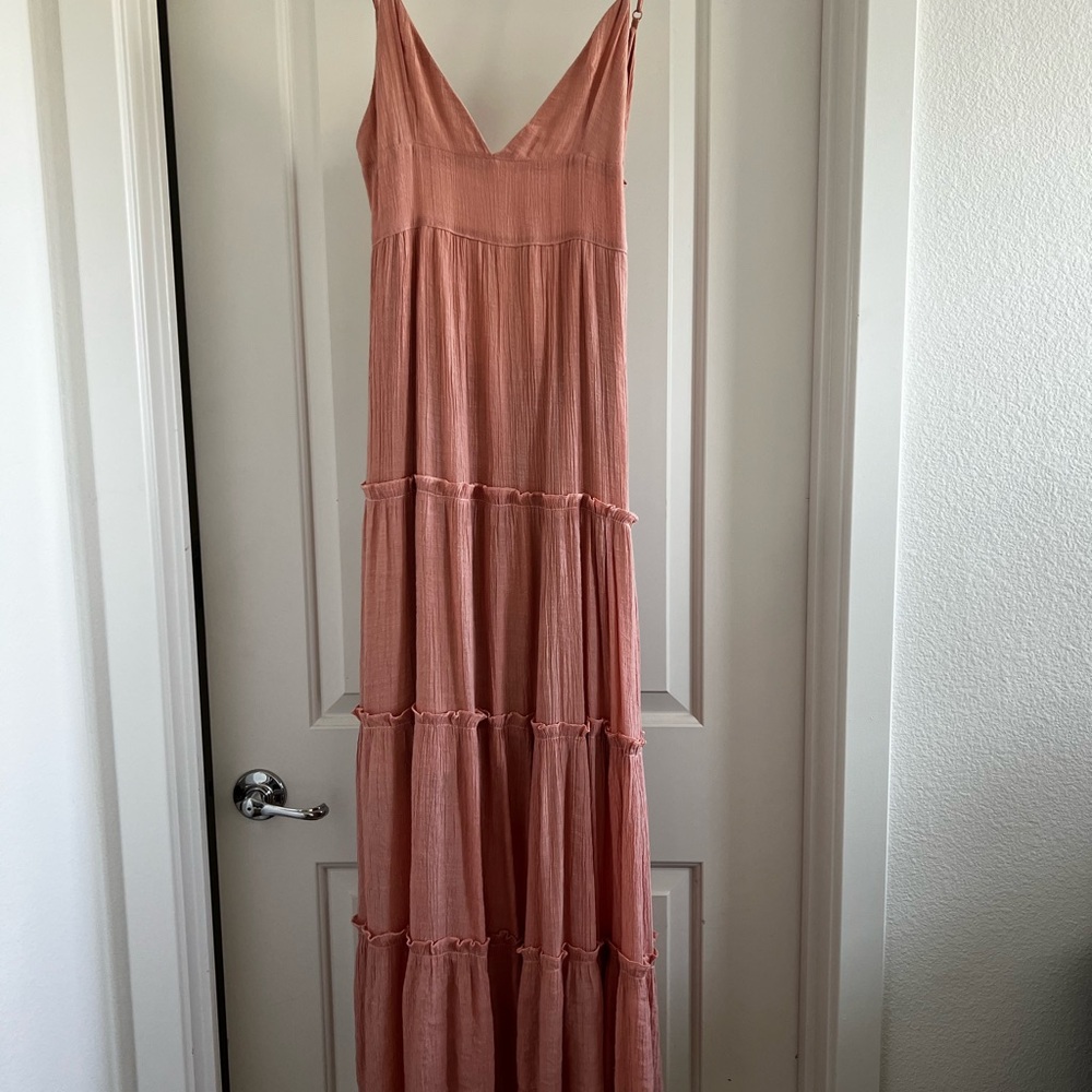 Beautiful Blush Pink Maxi Dress
